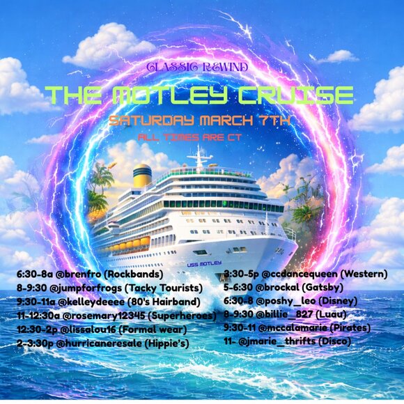 J. Crew Tops - 🤘The Motley Cruise March 7th- CLASSIC REWIND